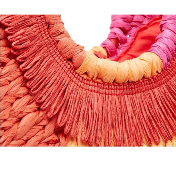 NWT Kelly & Katie straw tote - Picture 3 of 5